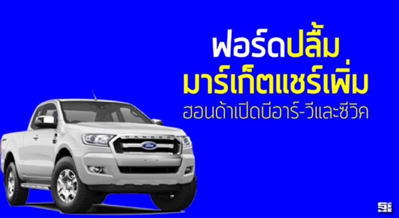 ฟอร์ดปลื้มมาร์เก็ตแชร์เพิ่ม ฮอนด้าเปิดบีอาร์-วีและซีวิค ฟอร์ดปลื้มมาร์เก็ตแชร์เพิ่ม ฮอนด้าเปิดบีอาร์-วีและซีวิค