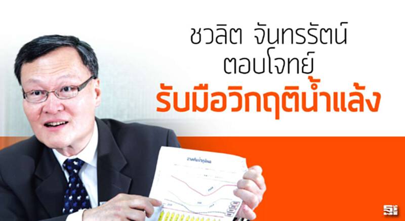ชวลิต จันทรรัตน์ ตอบโจทย์ รับมือวิกฤติน้ำแล้ง ชวลิต จันทรรัตน์ ตอบโจทย์ รับมือวิกฤติน้ำแล้ง