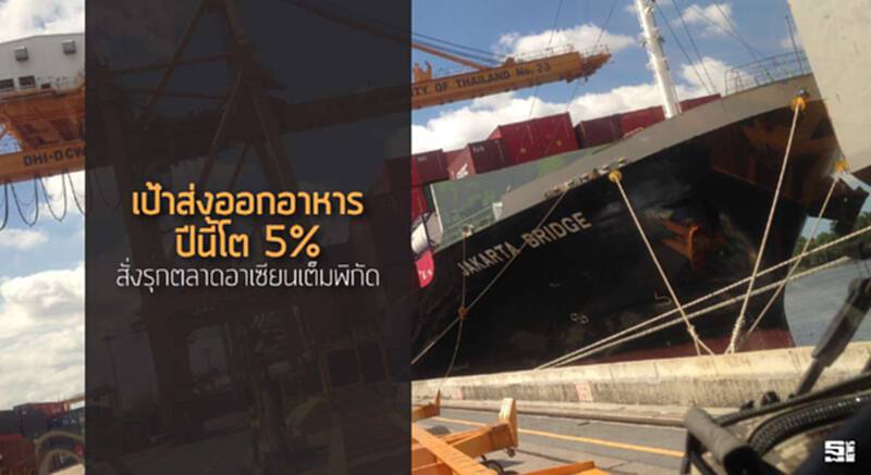 เป้าส่งออกอาหารปีนี้โต 5% สั่งรุกตลาดอาเซียนเต็มพิกัด เป้าส่งออกอาหารปีนี้โต 5% สั่งรุกตลาดอาเซียนเต็มพิกัด