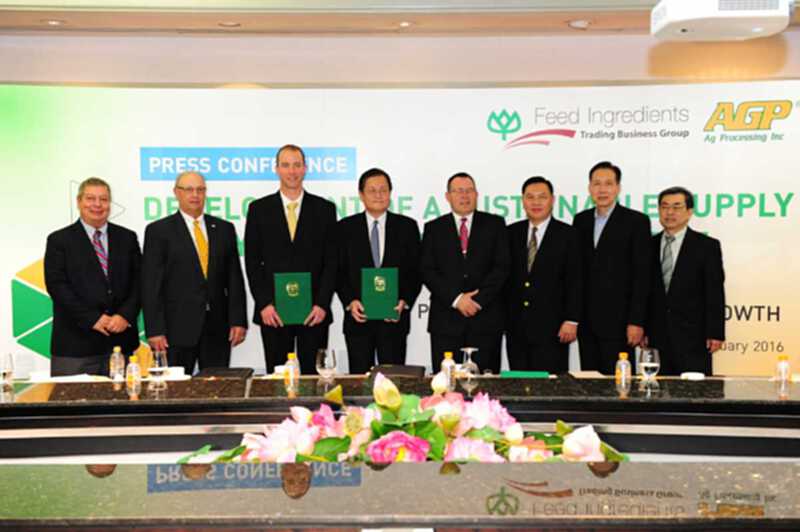 ซีพี จับมือ AG Processing Inc ผู้ผลิตกากถั่วเหลืองรายใหญ่สหรัฐ ร่วมตรวจสอบย้อนกลับวัตถุดิบตลอดห่วงโซ่อุปทานสู่การจัดหายั่งยืน ซีพี จับมือ AG Processing Inc ผู้ผลิตกากถั่วเหลืองรายใหญ่สหรัฐ ร่วมตรวจสอบย้อนกลับวัตถุดิบตลอดห่วงโซ่อุปทานสู่การจัดหายั่งยืน