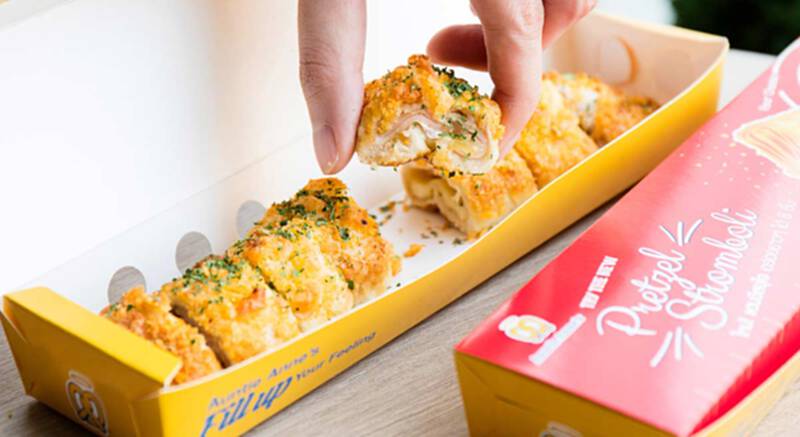 “Pretzel Stromboli” ใหม่..! แฮมชีสจุใจ อร่อยยาวๆ ที่ อานตี้ แอนส์ “Pretzel Stromboli” ใหม่..! แฮมชีสจุใจ อร่อยยาวๆ ที่ อานตี้ แอนส์