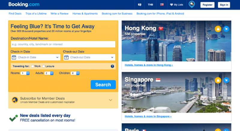 Booking.com ผนึกหัวเว่ยเปิดบริการจองที่พัก 42 ภาษา Booking.com ผนึกหัวเว่ยเปิดบริการจองที่พัก 42 ภาษา