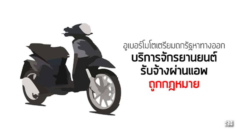 อูเบอร์โมโตเตรียมถกรัฐหาทางออก บริการจักรยานยนต์รับจ้างผ่านแอพถูกกฎหมาย อูเบอร์โมโตเตรียมถกรัฐหาทางออก บริการจักรยานยนต์รับจ้างผ่านแอพถูกกฎหมาย