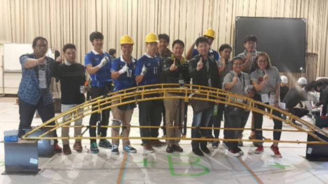 นักศึกษาวิศวกรรมฯสจล.คว้า 2 รางวัล การแข่งขันสะพานเหล็กจำลอง ครั้งที่ 9 นักศึกษาวิศวกรรมฯสจล.คว้า 2 รางวัล การแข่งขันสะพานเหล็กจำลอง ครั้งที่ 9