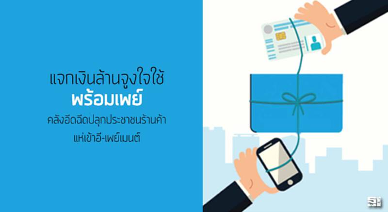 แจกเงินล้านจูงใจใช้ ‘พร้อมเพย์’ คลังอีดฉีดปลุกประชาชน-ร้านค้าแห่เข้าอี-เพย์เมนต์ แจกเงินล้านจูงใจใช้ ‘พร้อมเพย์’ คลังอีดฉีดปลุกประชาชน-ร้านค้าแห่เข้าอี-เพย์เมนต์