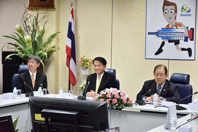 มอบชุดอุปกรณ์ป้องกันโรคติดเชื้อไวรัสซิกานักกีฬาฯโอลิมปิก มอบชุดอุปกรณ์ป้องกันโรคติดเชื้อไวรัสซิกานักกีฬาฯโอลิมปิก