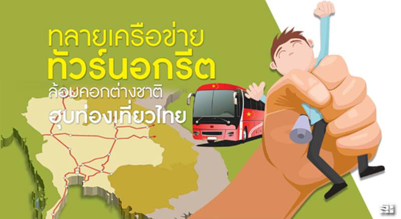 ทลายเครือข่ายทัวร์นอกรีต ล้อมคอกต่างชาติฮุบท่องเที่ยวไทย ทลายเครือข่ายทัวร์นอกรีต ล้อมคอกต่างชาติฮุบท่องเที่ยวไทย