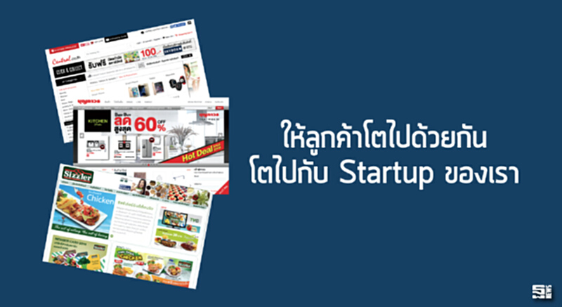 ให้ลูกค้าโตไปด้วยกัน โตไปกับ Startup ของเรา ให้ลูกค้าโตไปด้วยกัน โตไปกับ Startup ของเรา