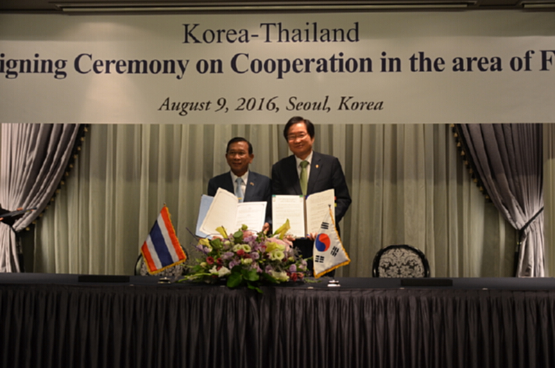 เกาหลีใต้หนุนไทยต่อต้านประมงIUU เกาหลีใต้หนุนไทยต่อต้านประมงIUU
