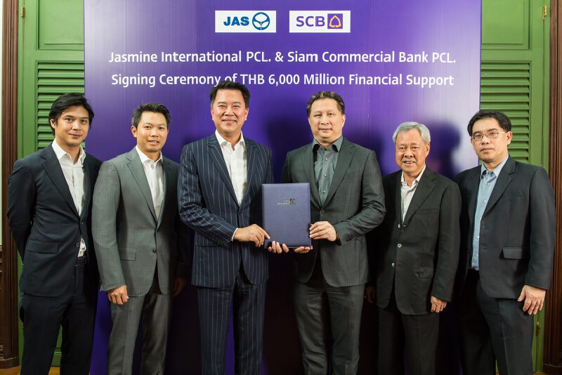 ไทยพาณิชย์สนับสนุนทางการเงิน จัสมินฯ6 พันล้าน