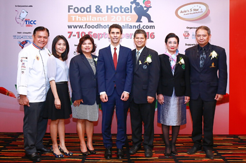 กลุ่มรัฐ-เอกชนท่องเที่ยวจัดงานฟู้ดแอนด์โฮเทล ไทยแลนด์ 2016 กลุ่มรัฐ-เอกชนท่องเที่ยวจัดงานฟู้ดแอนด์โฮเทล ไทยแลนด์ 2016