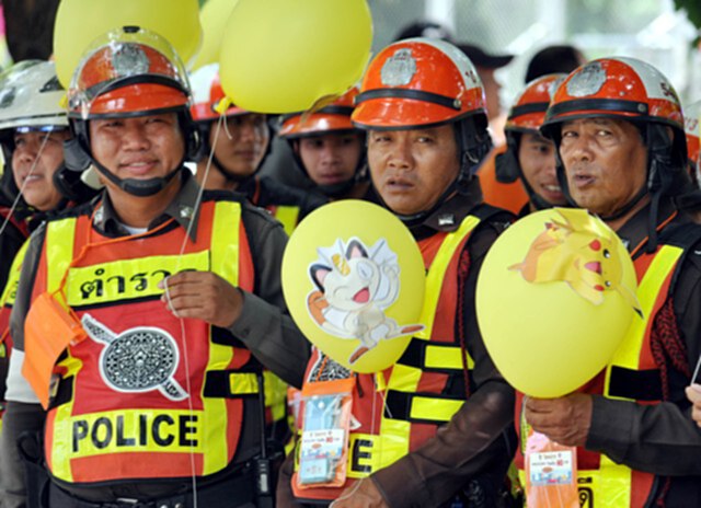 ตร.เปิดโครงการ“POKEMON TRAFFIC NO GO” ตร.เปิดโครงการ“POKEMON TRAFFIC NO GO”