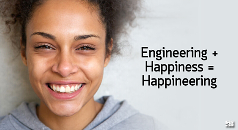 Engineering Happiness = Happineering Engineering Happiness = Happineering
