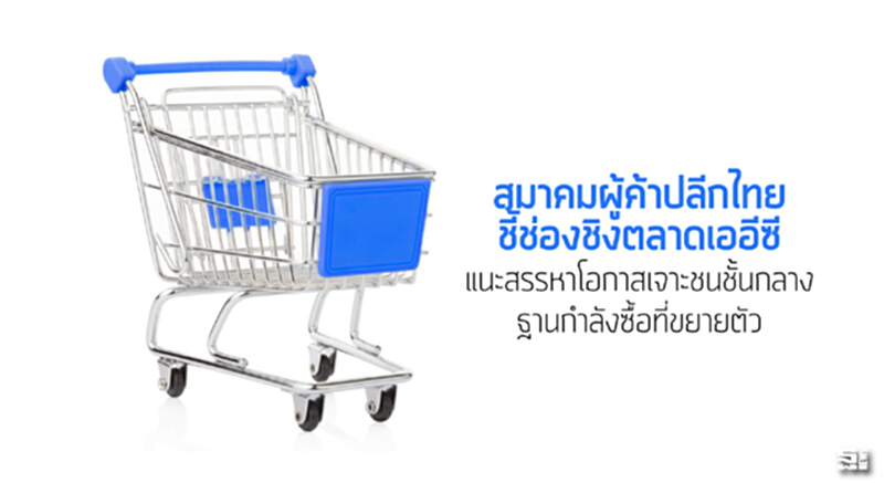 สมาคมผู้ค้าปลีกไทยชี้ช่องชิงตลาดเออีซี แนะสรรหาโอกาสเจาะชนชั้นกลางฐานกำลังซื้อที่ขยายตัว สมาคมผู้ค้าปลีกไทยชี้ช่องชิงตลาดเออีซี แนะสรรหาโอกาสเจาะชนชั้นกลางฐานกำลังซื้อที่ขยายตัว