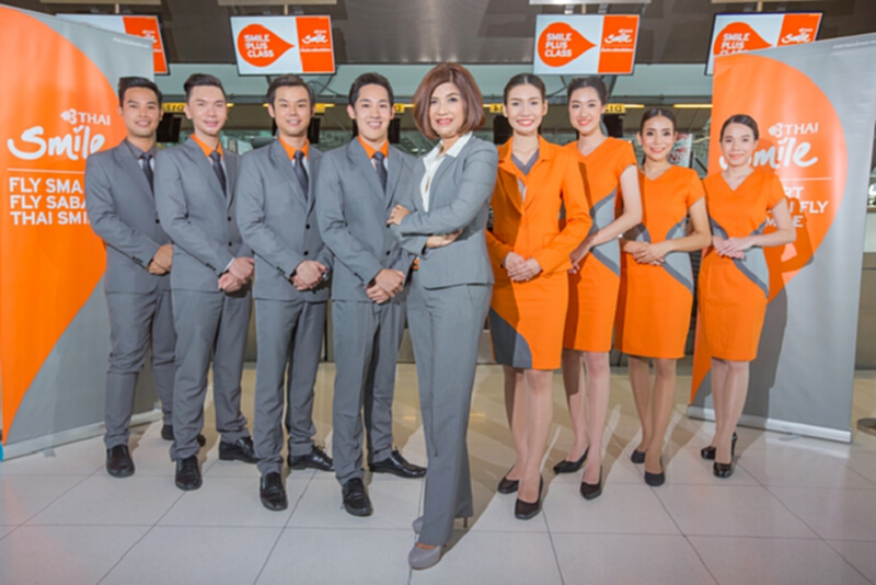 ไทยสมายล์ปรับโฉมพนักงานบริการภาคพื้น ไทยสมายล์ปรับโฉมพนักงานบริการภาคพื้น