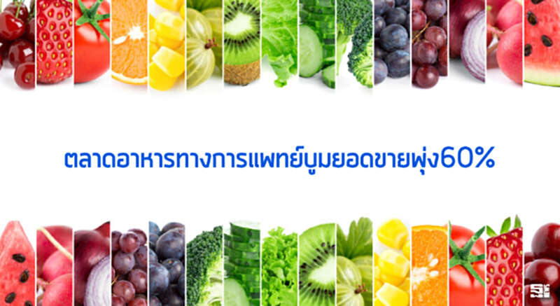 ตลาดอาหารทางการแพทย์บูมยอดขายพุ่ง60% ตลาดอาหารทางการแพทย์บูมยอดขายพุ่ง60%