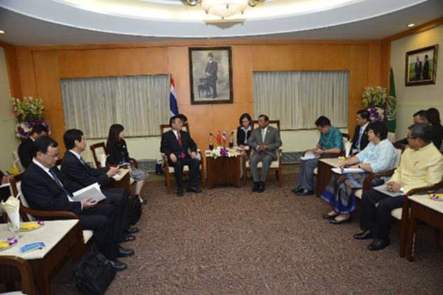 กระทรวงเกษตรฯหารือจีนขยายความร่วมมือบริหารจัดการน้ำ กระทรวงเกษตรฯหารือจีนขยายความร่วมมือบริหารจัดการน้ำ