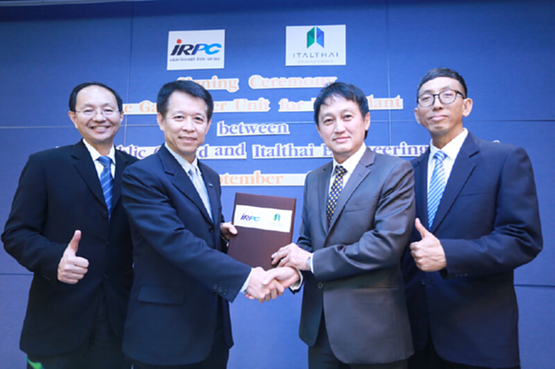 “อิตัลไทยวิศวกรรม” เซ็นสัญญารับงานจาก IRPC มูลค่า 600 ล้าน “อิตัลไทยวิศวกรรม” เซ็นสัญญารับงานจาก IRPC มูลค่า 600 ล้าน