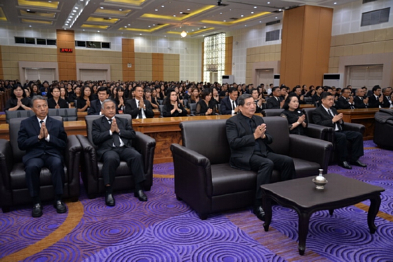 กระทรวงแรงงานบำเพ็ญพระราชกุศลปัณรสมวาร กระทรวงแรงงานบำเพ็ญพระราชกุศลปัณรสมวาร
