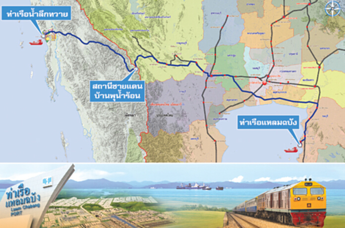 รถไฟเชื่อมทวาย-แหลมฉบัง ฮับด้านโลจิสติกส์ในภูมิภาคอาเซียน รถไฟเชื่อมทวาย-แหลมฉบัง ฮับด้านโลจิสติกส์ในภูมิภาคอาเซียน