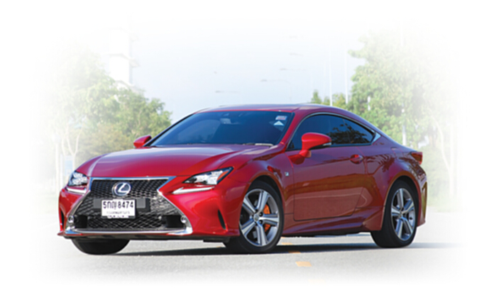 Lexus RC 200t F-Sport สปอร์ตคูเป้เน้นเท่-ขับสบาย Lexus RC 200t F-Sport สปอร์ตคูเป้เน้นเท่-ขับสบาย