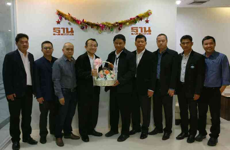 สภาการหนังสือพิมพ์ฯร่วมแสดงความยินดีครบรอบ 36 ปีหนังสือพิมพ์ฐานเศรษฐกิจ