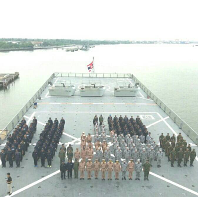 หมู่เรือบรรเทาสาธารณภัยออกเดินทางไปจังหวัดนครศรีธรรมราชแล้ว หมู่เรือบรรเทาสาธารณภัยออกเดินทางไปจังหวัดนครศรีธรรมราชแล้ว