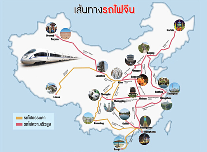 จีนทุ่ม 18 ล้านล.ขยายระบบราง เพิ่มทางรถไฟทั่วประเทศ 30,000 กิโลเมตรภายใน 3 ปี จีนทุ่ม 18 ล้านล.ขยายระบบราง เพิ่มทางรถไฟทั่วประเทศ 30,000 กิโลเมตรภายใน 3 ปี