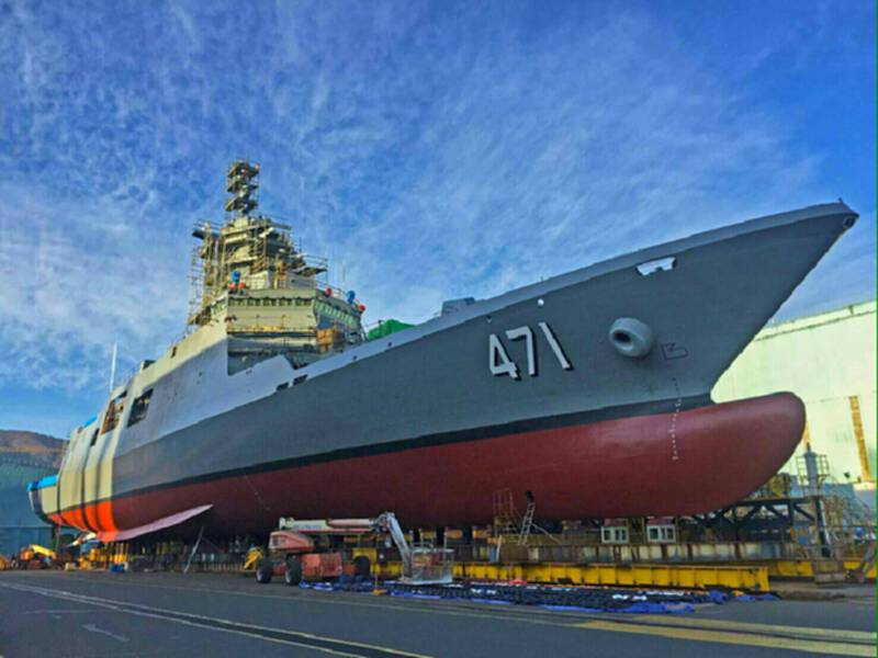 บริษัท DSME เตรียมพิธีปล่อยเรือฟริเกตสมรรถนะสูงของกองทัพเรือไทยลงน้ำ บริษัท DSME เตรียมพิธีปล่อยเรือฟริเกตสมรรถนะสูงของกองทัพเรือไทยลงน้ำ