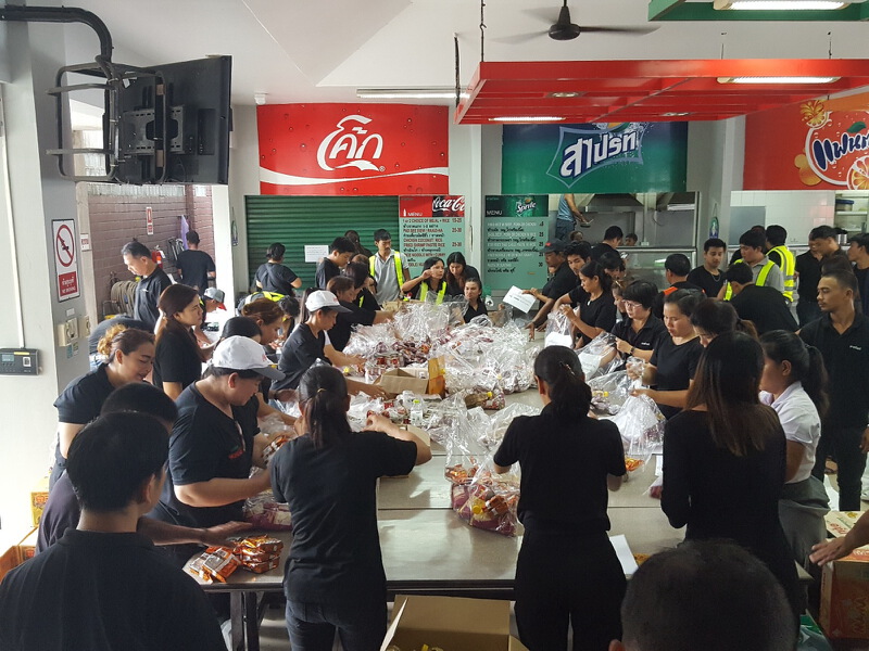 หาดทิพย์ร่วมบรรเทาภัยน้ำท่วมภาคใต้