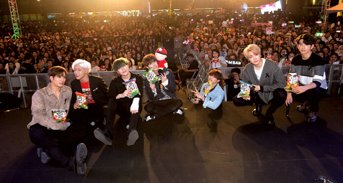 ส่งพรีเซนเตอร์ชิงตลาดสาหร่าย ‘เถ้าแก่น้อย-มาชิตะ’จัดเต็มบอยแบนด์เคป๊อปเอาใจติ่งไทย