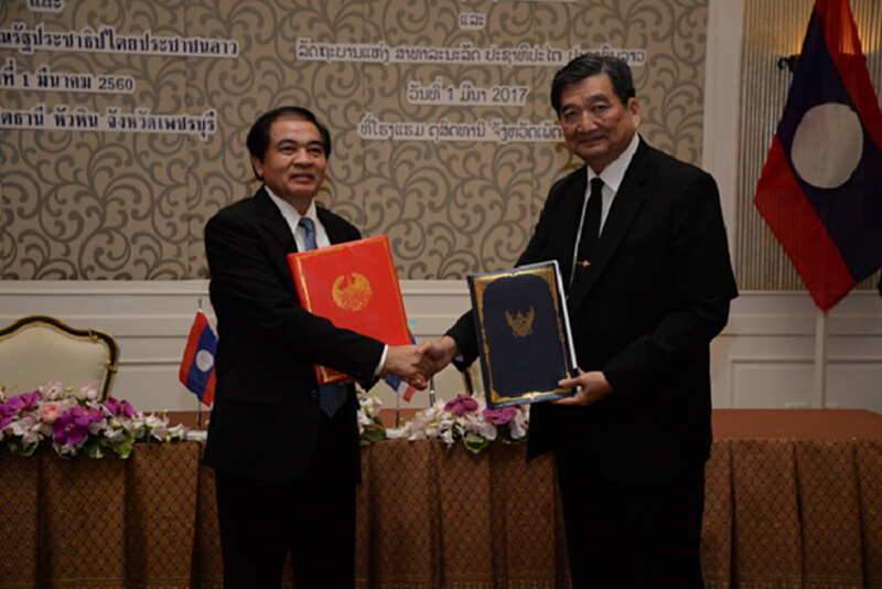 ไทย – ลาว ลงนาม MOA ส่งเสริมการจ้างงาน ไทย – ลาว ลงนาม MOA ส่งเสริมการจ้างงาน