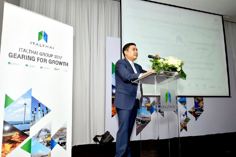อิตัลไทยสยายปีกจากไทยมุ่งหน้าสู่เอเชียตั้งเป้าโต 16 % โกยรายได้ 17,200 ล้านบาท อิตัลไทยสยายปีกจากไทยมุ่งหน้าสู่เอเชียตั้งเป้าโต 16 % โกยรายได้ 17,200 ล้านบาท