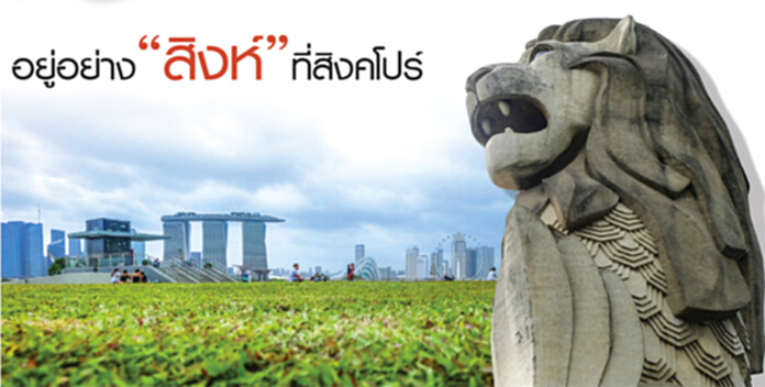 อยู่อย่าง “สิงห์” ที่สิงคโปร์ อยู่อย่าง “สิงห์” ที่สิงคโปร์