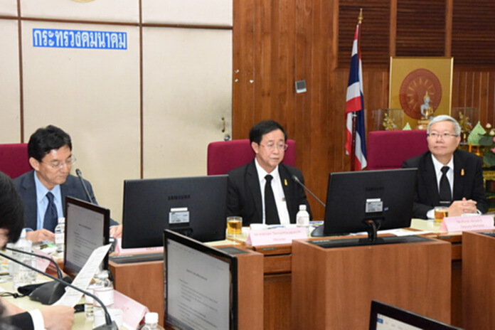รมว.คมนาคมประชุมด้านความปลอดภัยทางถนนร่วมกับ MLIT รมว.คมนาคมประชุมด้านความปลอดภัยทางถนนร่วมกับ MLIT
