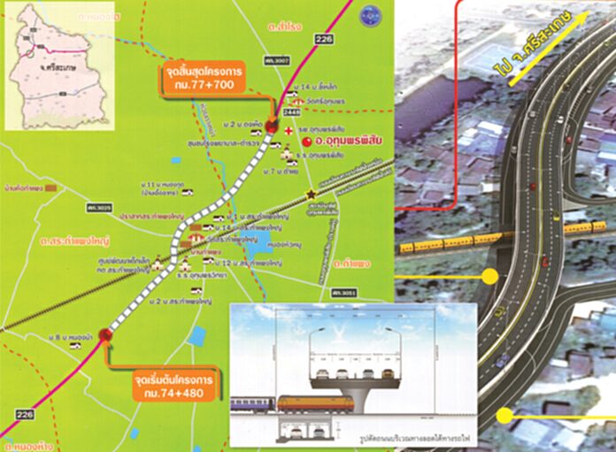 ทล.ตั้งงบกว่า 1,800 ล้าน เร่งสร้างสะพานลอยข้ามทางรถไฟ ทล.ตั้งงบกว่า 1,800 ล้าน เร่งสร้างสะพานลอยข้ามทางรถไฟ