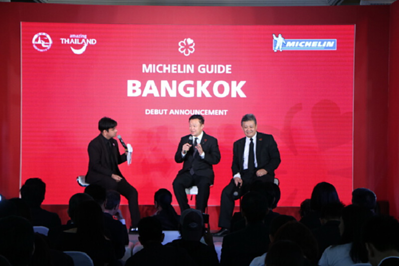 ททท.จับมือมิชลินเล็งเปิดคู่มือ MICHELIN Guide Bangkok แนะนำร้านอาหารและที่พักในกรุงเทพฯ ททท.จับมือมิชลินเล็งเปิดคู่มือ MICHELIN Guide Bangkok แนะนำร้านอาหารและที่พักในกรุงเทพฯ
