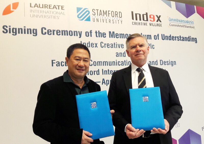 อินเด็กซ์ครีเอทีฟผนึกม.แสตมฟอร์ดจัดหลักสูตรพัฒนาทักษะความคิดสร้างสรรค์คนรุ่นใหม่