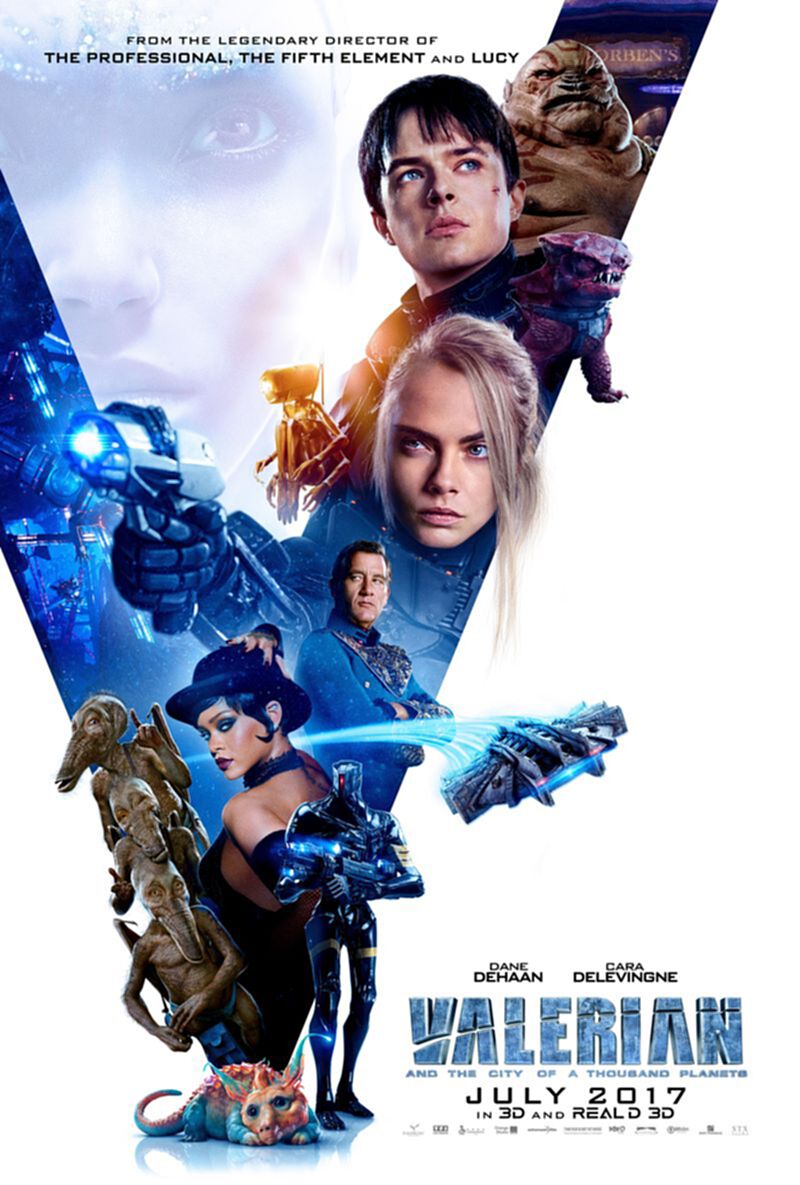 ใบปิดใหม่ Valerian and the City of a Thousand Planet ใบปิดใหม่ Valerian and the City of a Thousand Planet