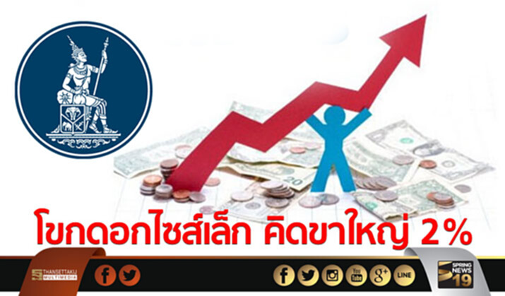 โขกดอกไซส์เล็ก คิดขาใหญ่ 2% โขกดอกไซส์เล็ก คิดขาใหญ่ 2%