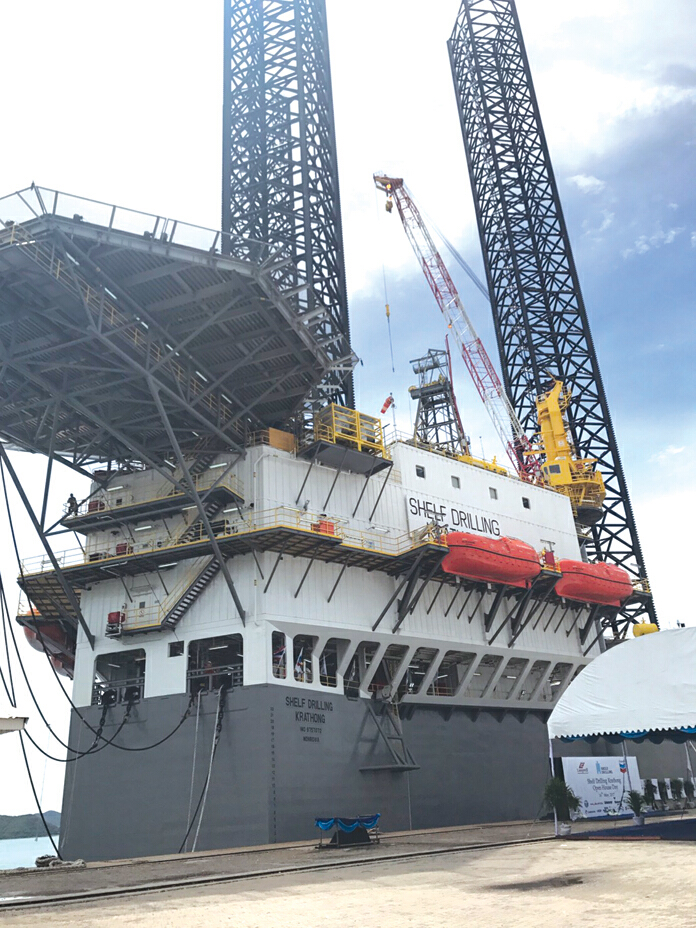 ‘เชฟรอน’ลุยขุดเจาะ ใช้แท่นใหม่ลดต้นทุน ‘เชฟรอน’ลุยขุดเจาะ ใช้แท่นใหม่ลดต้นทุน