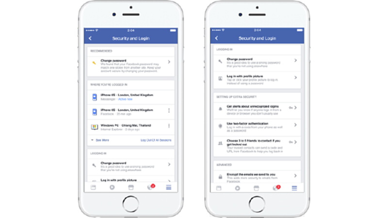 Facebook ปรับโฉมตั้งค่าความปลอดภัย Facebook ปรับโฉมตั้งค่าความปลอดภัย