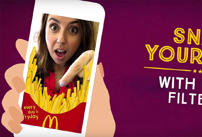 แมคโดนัลด์เปิดสมัครงานผ่าน “สแน็ปแชต”