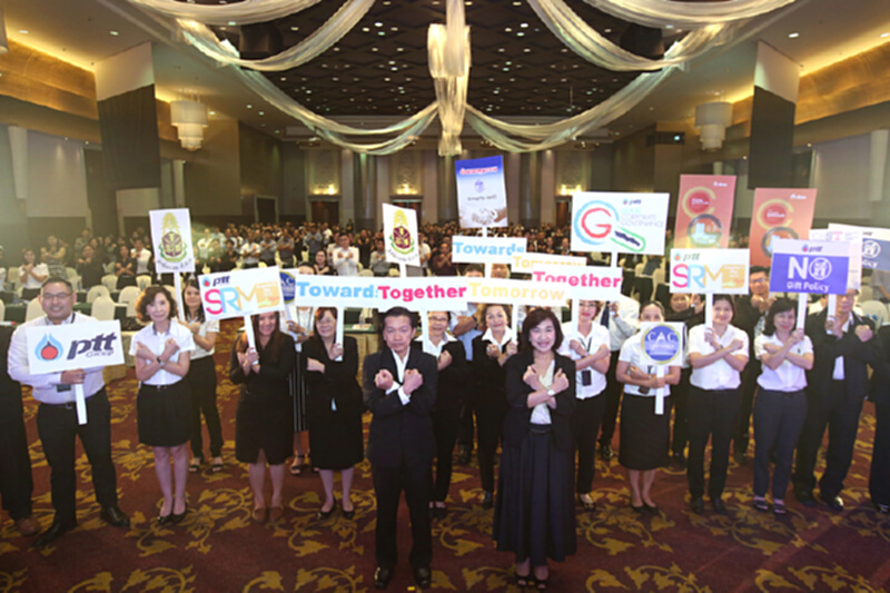 ปตท. ร่วมกับผู้ค้าประกาศไม่ยอมรับการทุจริตทุกรูปแบบ ปตท. ร่วมกับผู้ค้าประกาศไม่ยอมรับการทุจริตทุกรูปแบบ