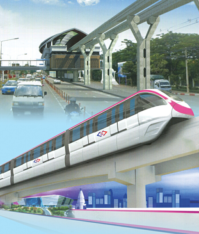 รถไฟฟ้าสายสีชมพู เปิดพื้นที่พัฒนาเมืองกทม.โซนเหนือ รถไฟฟ้าสายสีชมพู เปิดพื้นที่พัฒนาเมืองกทม.โซนเหนือ