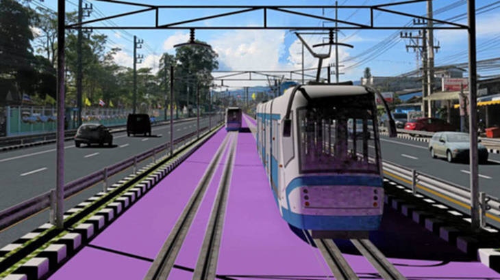 สนข.ชงโครงการรถไฟฟ้ารางเบาจังหวัดภูเก็ตให้คจร.รับทราบ สนข.ชงโครงการรถไฟฟ้ารางเบาจังหวัดภูเก็ตให้คจร.รับทราบ