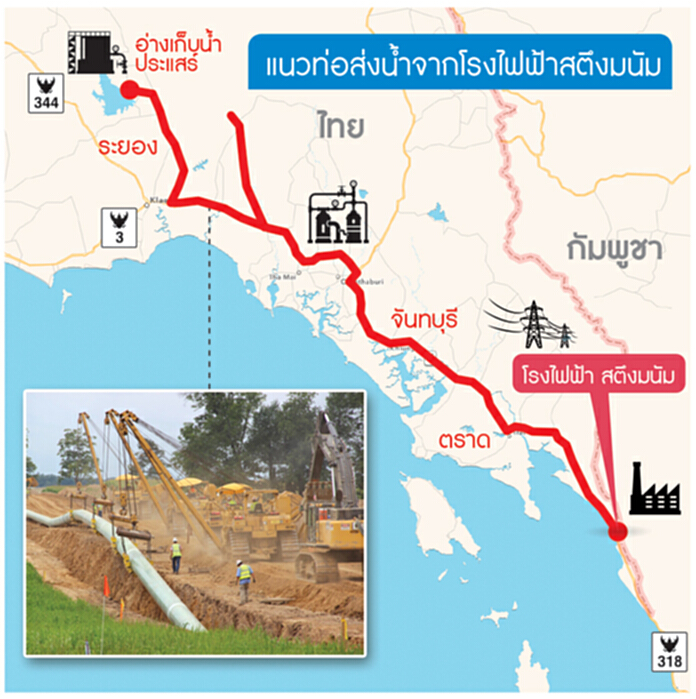 ตั้งงบผันนํ้ากัมพูชา กรมชลฯขอ 100 ล.ศึกษาแนววางท่อลงอ่าง ตั้งงบผันนํ้ากัมพูชา กรมชลฯขอ 100 ล.ศึกษาแนววางท่อลงอ่าง