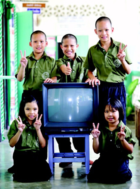 ชวนคนไทยบริจาคทีวีเก่า แบ่งปันภาพเพื่อน้อง แคมเปญ จ.เอ๋ย จอเก่า ชวนคนไทยบริจาคทีวีเก่า แบ่งปันภาพเพื่อน้อง แคมเปญ จ.เอ๋ย จอเก่า