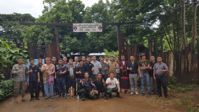 ตำรวจ-ทหารจังหวัดตากประชุมร่วมเมียนมา ตำรวจ-ทหารจังหวัดตากประชุมร่วมเมียนมา