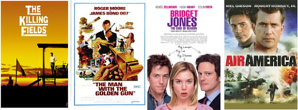 ชมฟรี! 5 ภาพยนตร์ดังที่เคยถ่ายทำในไทย ชมฟรี! 5 ภาพยนตร์ดังที่เคยถ่ายทำในไทย